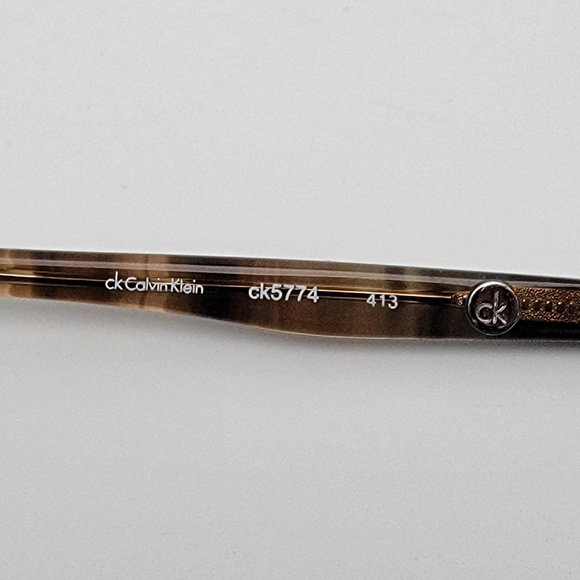 Calvin Klein CK5774 413 Platinum Azure Eyeglasses Frame w/ Case 52-16-135 - Picture 9 of 16